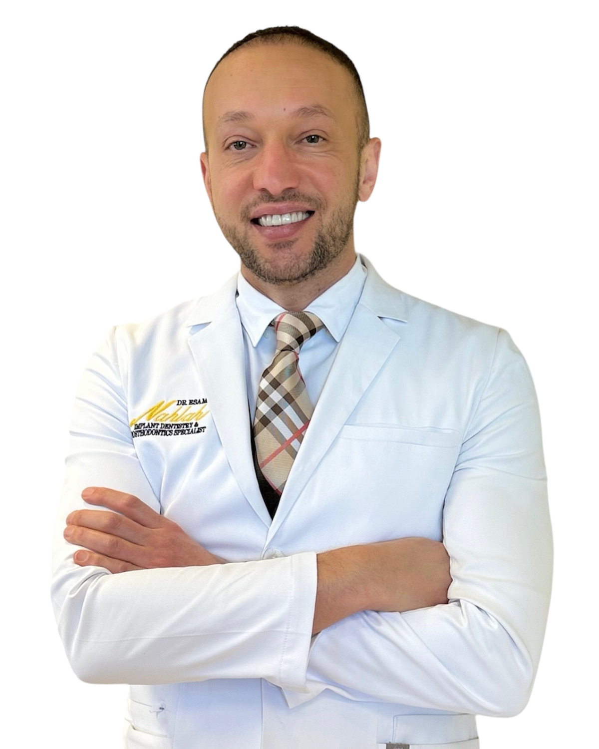 Dr. Esam Nahlah, board-certified prosthodontist